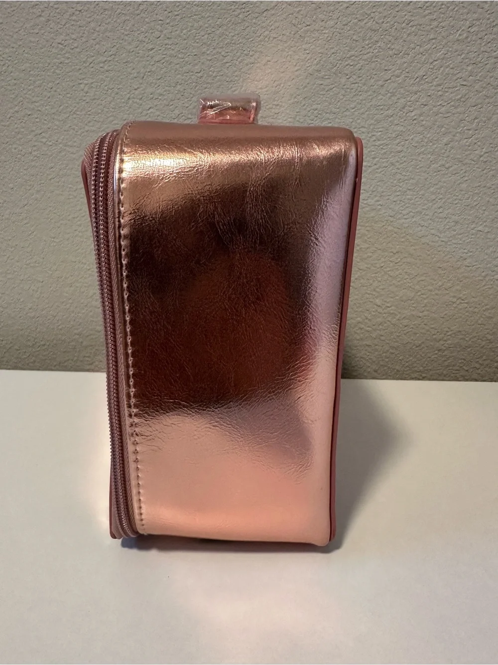 Limited Edition BEIS Rose Gold Metallic Cosmetic Case